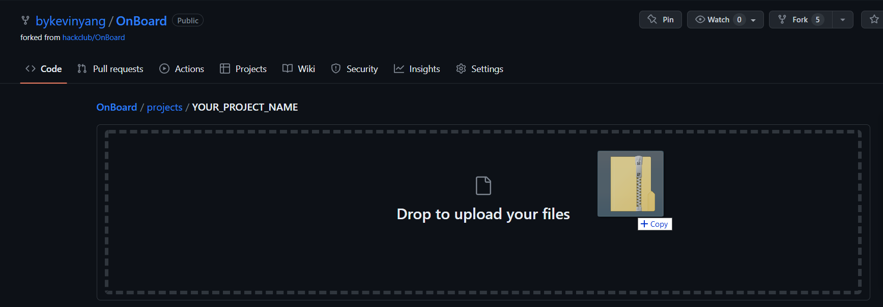 Upload gerber files