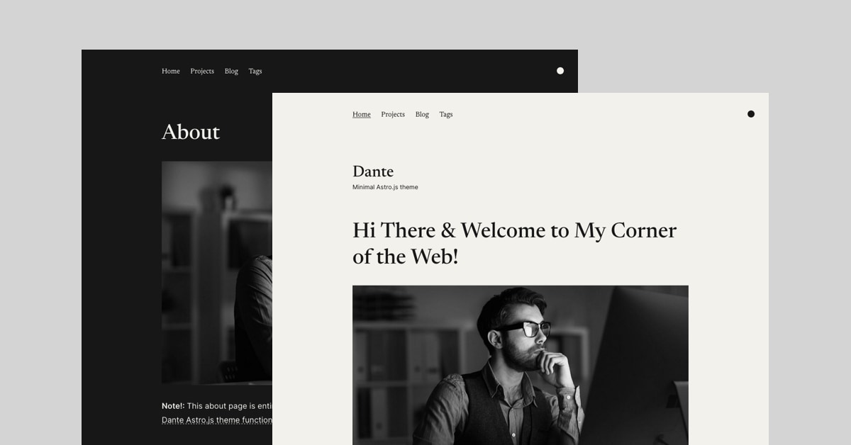 Dante Astro.js Theme