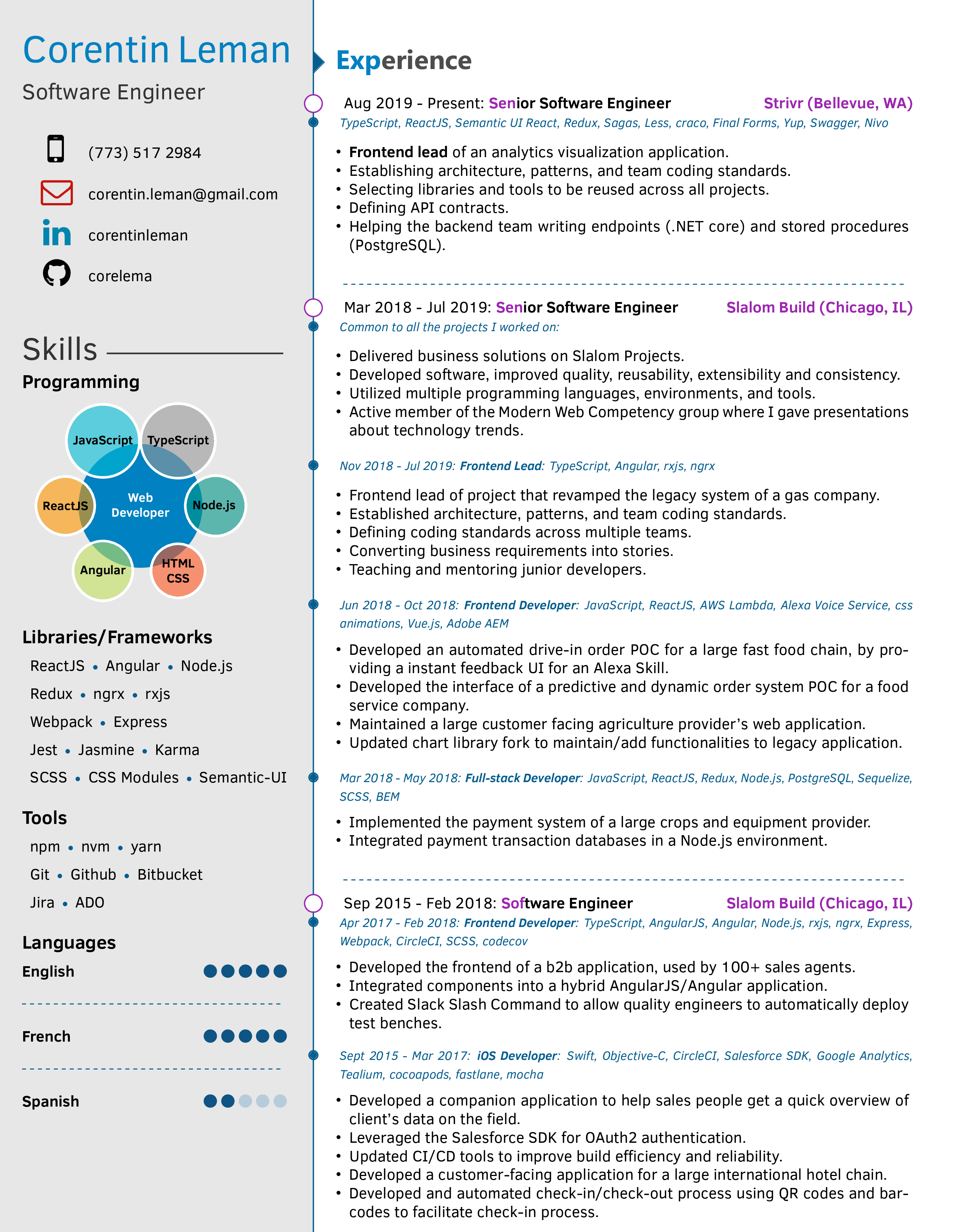 Resume Page 1