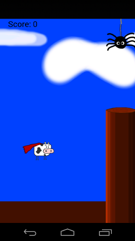 Sceenshot Flappy Cow