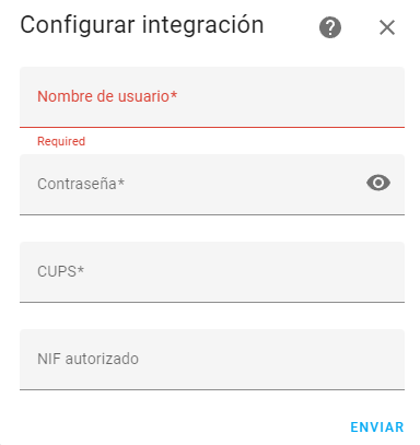 Paso de configuración