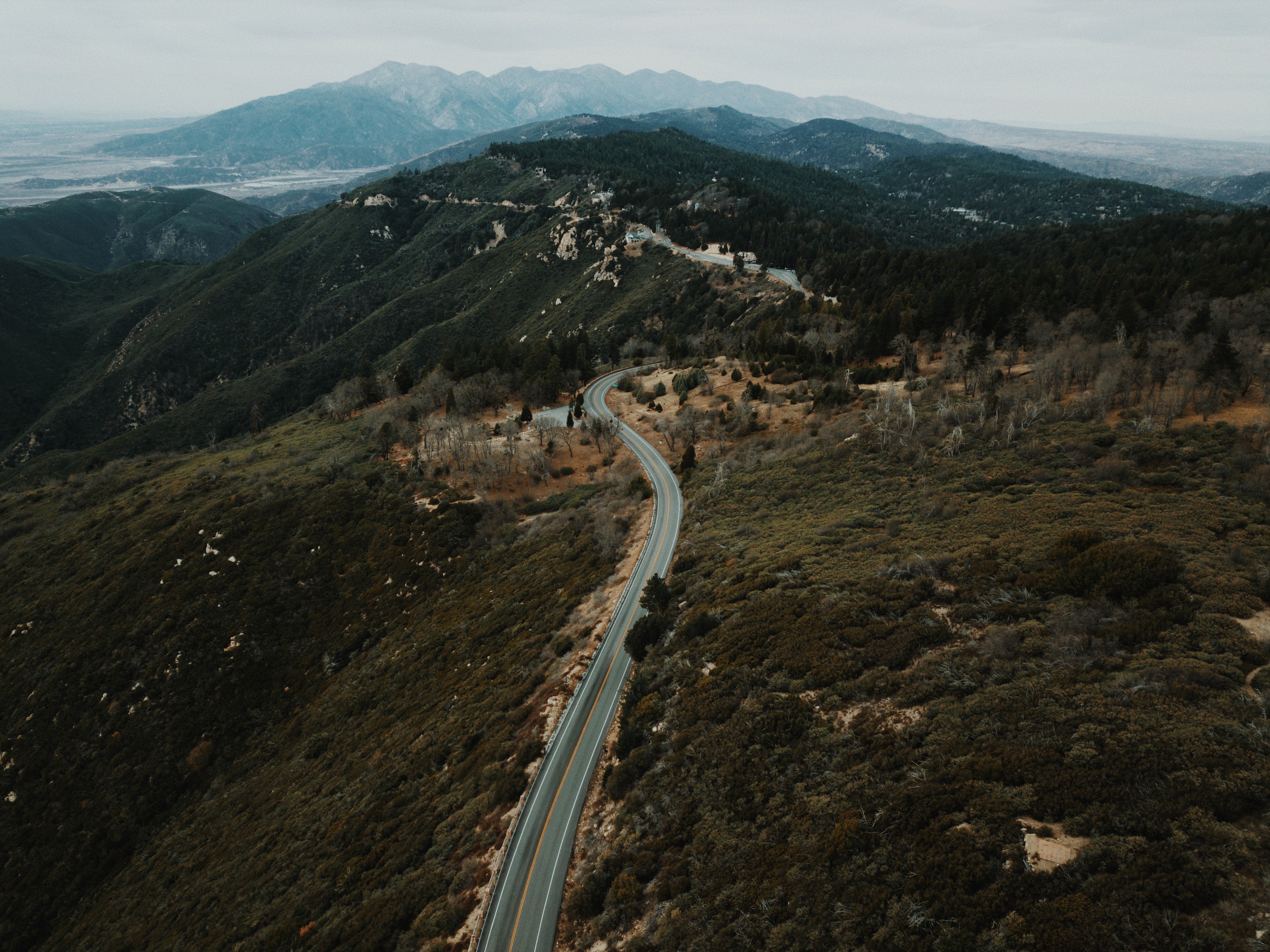 a_road_going_through_a_valley