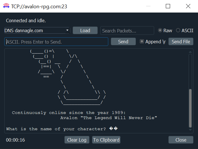 Packet Sender Direct TCP and SSL