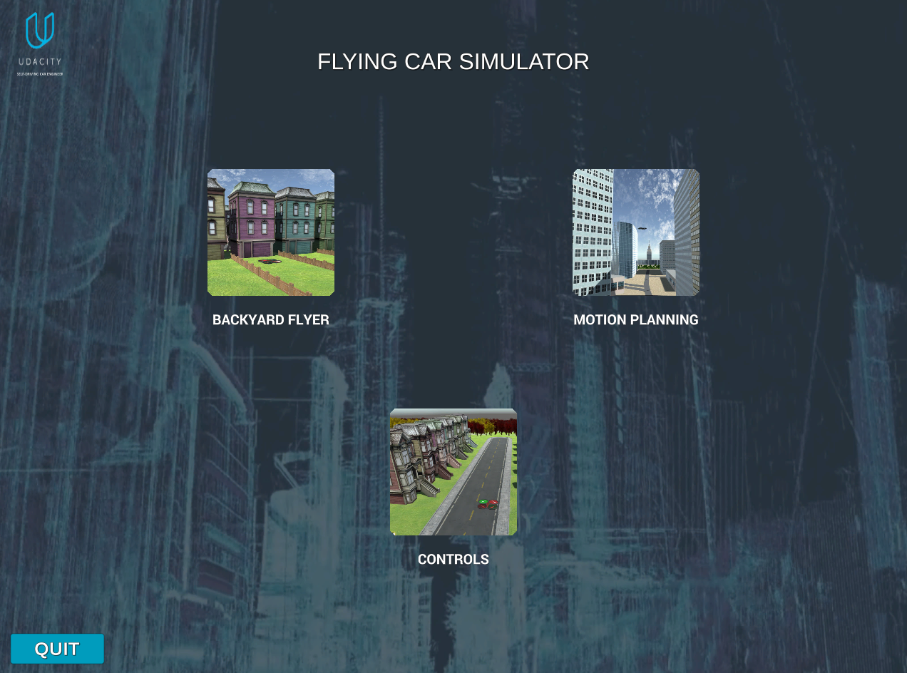 Udacity's FCND Simulator