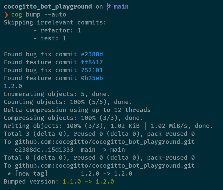 cog bump example