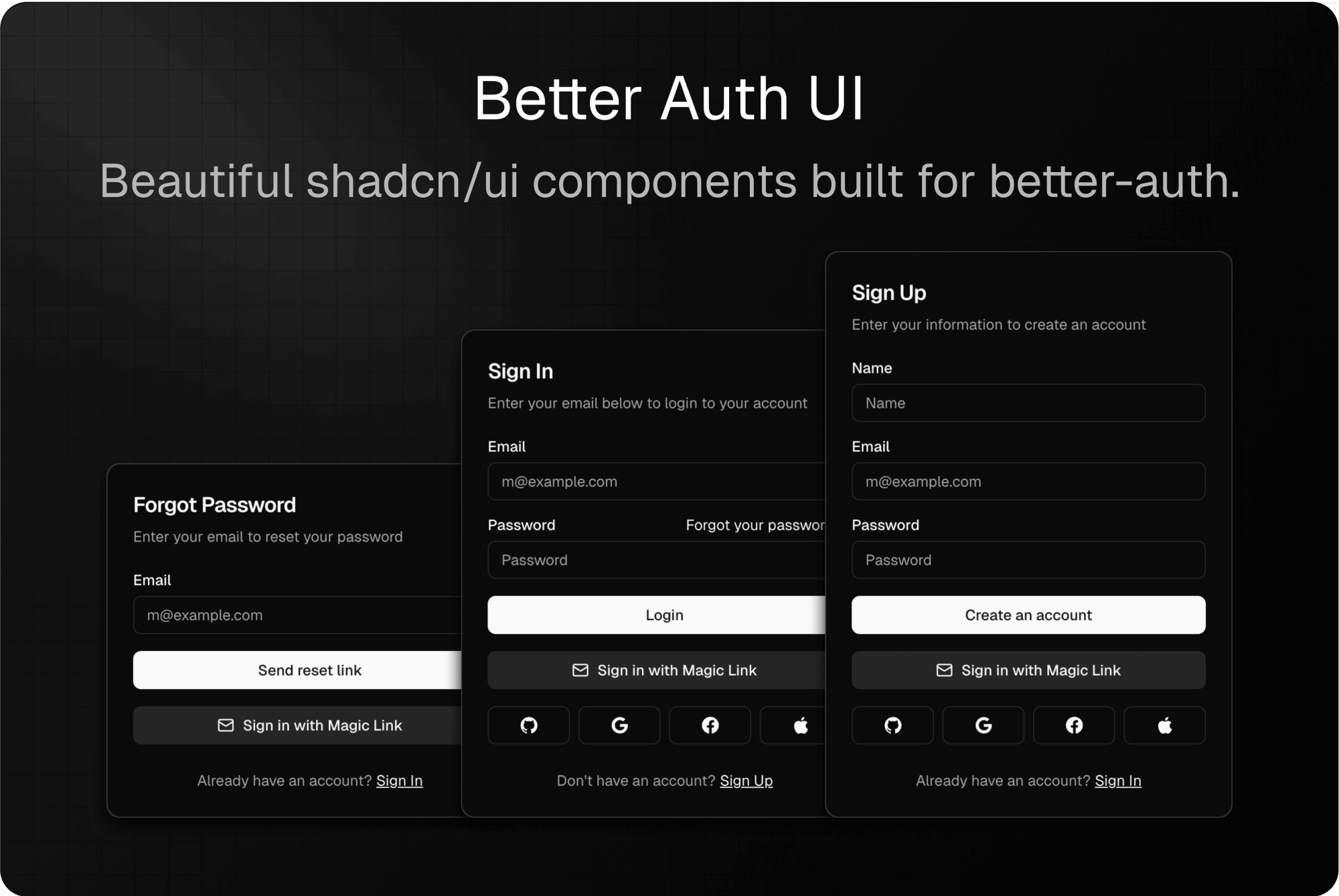 Better Auth UI Logo