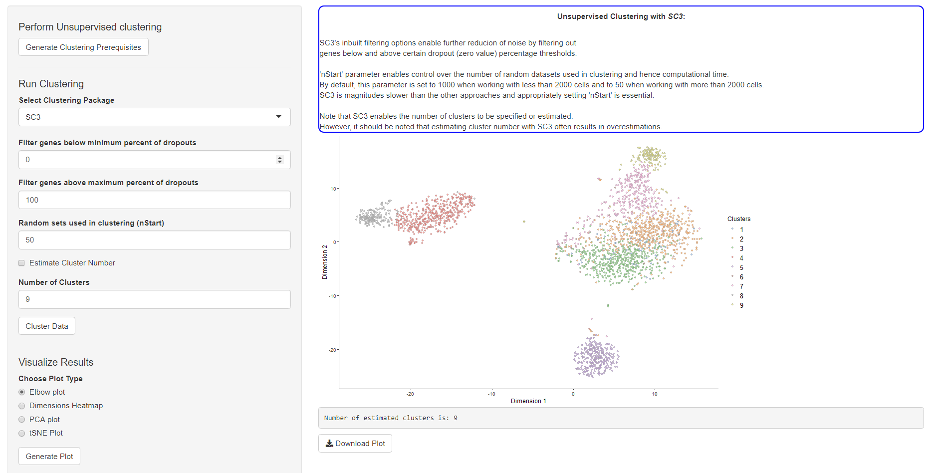 BingleSeq Bulk RNA-Seq sc clustSC3