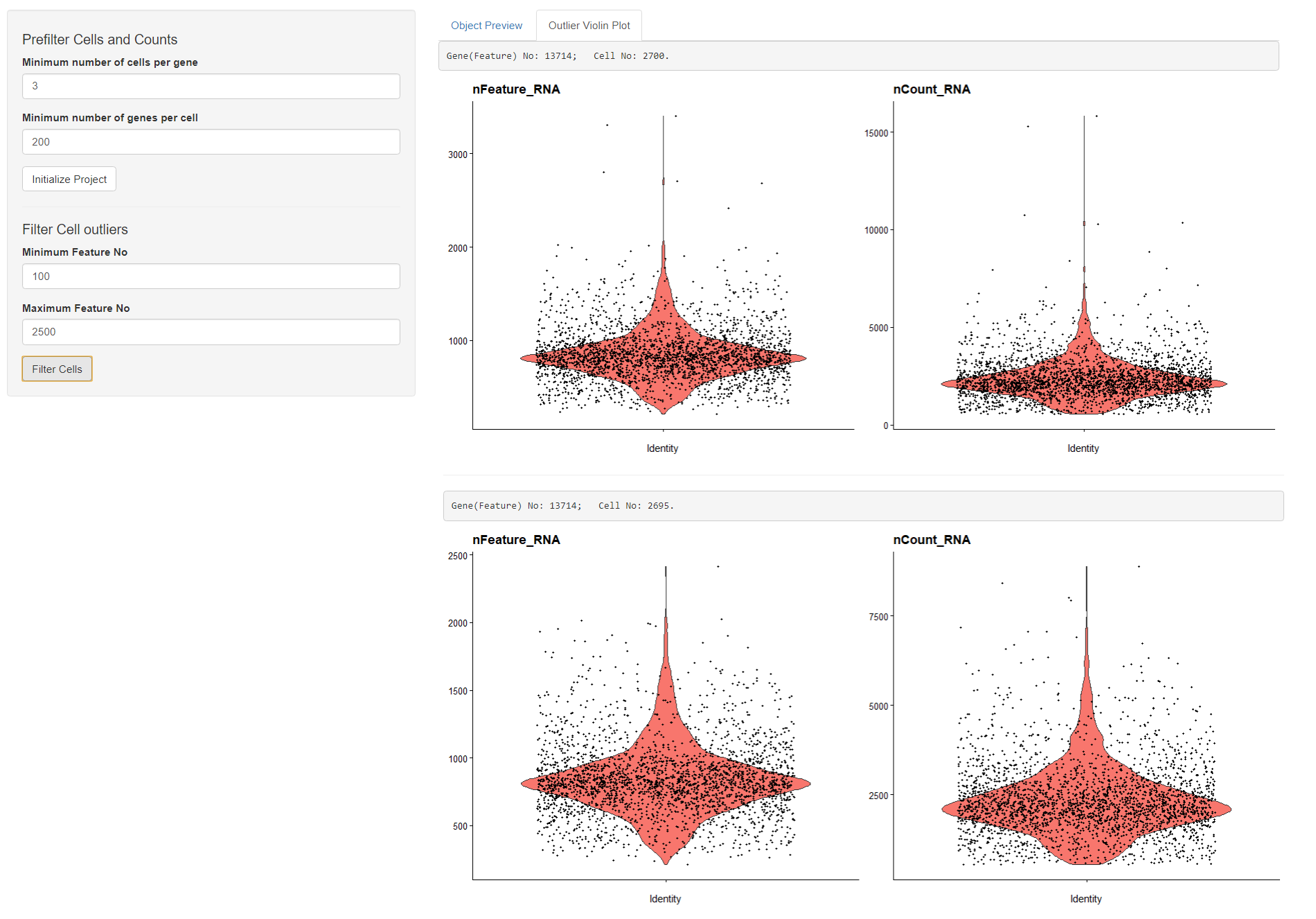 BingleSeq Bulk RNA-Seq sc qcData