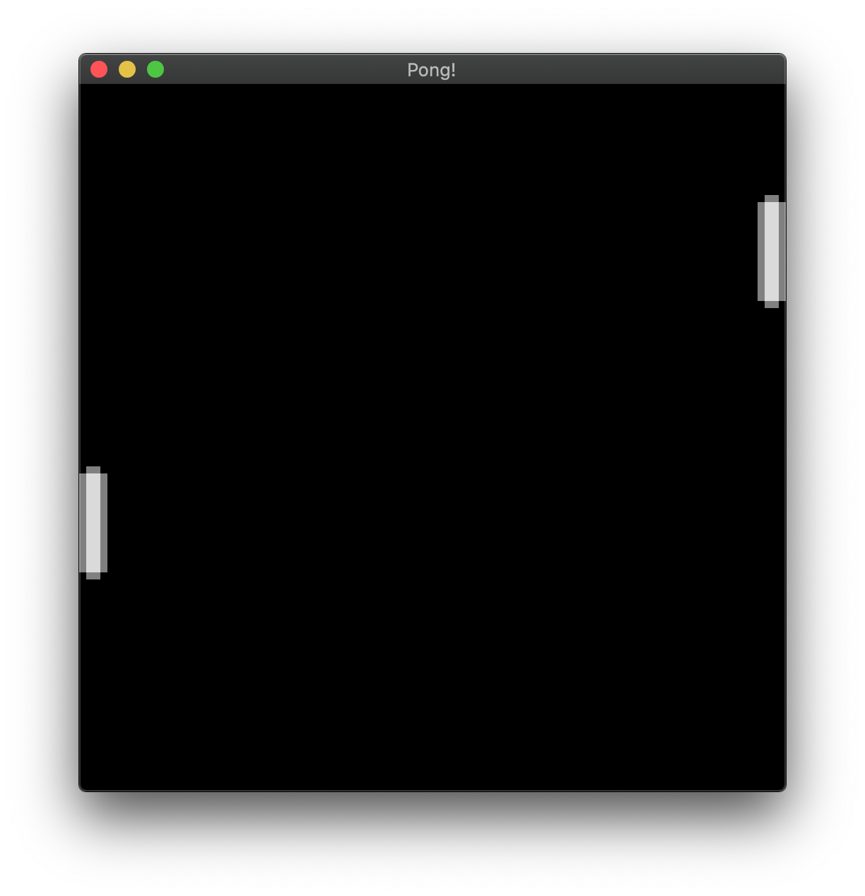 pong tutorial 3 screenshot