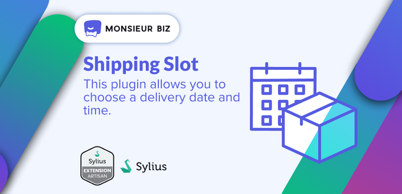 Banner of Sylius Shipping Slot plugin