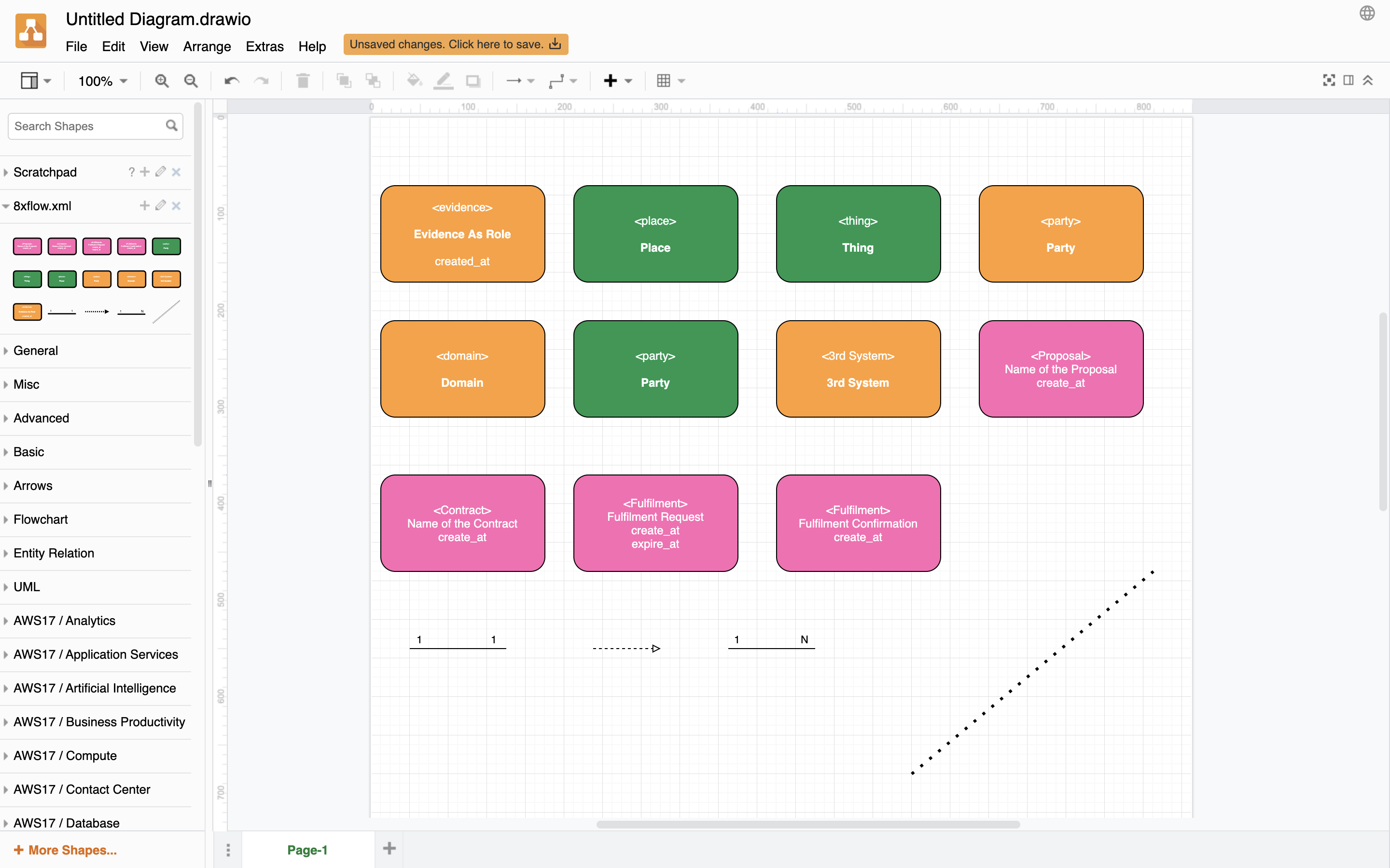 draw.io 8xflow library