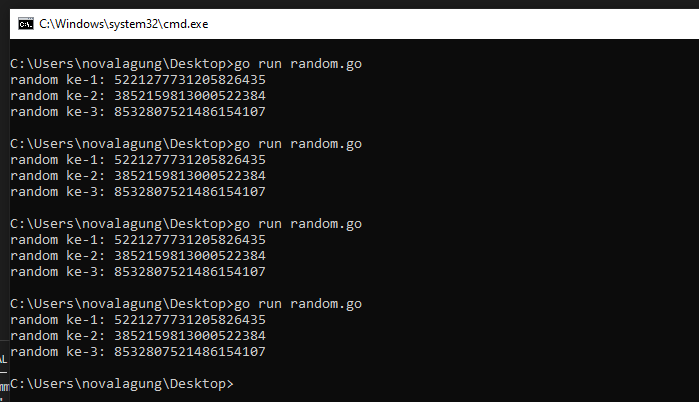 Random Golang