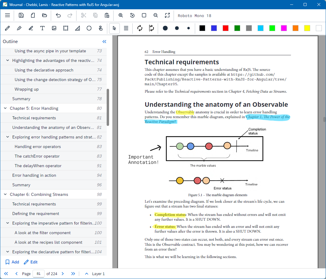 Screenshot PDF Annotation