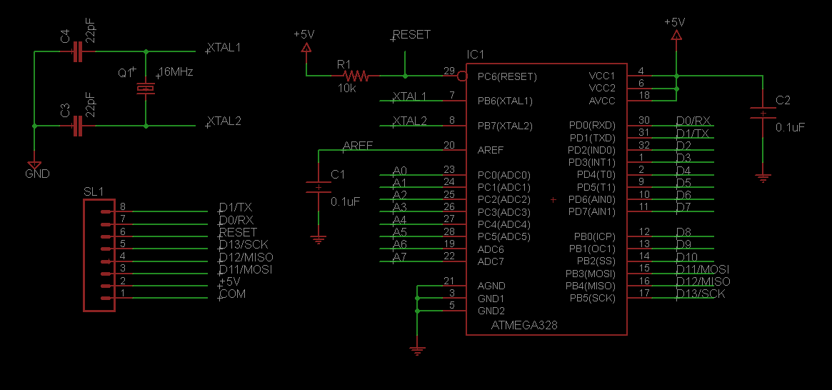 Arduino Zero schematic