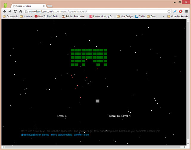 Space Invaders Screenshot