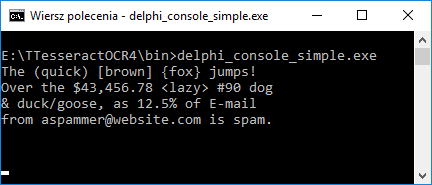 delphi-console-simple