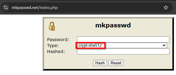 mkpasswd.net Site