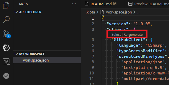 kiota-workspace-regenerate-client