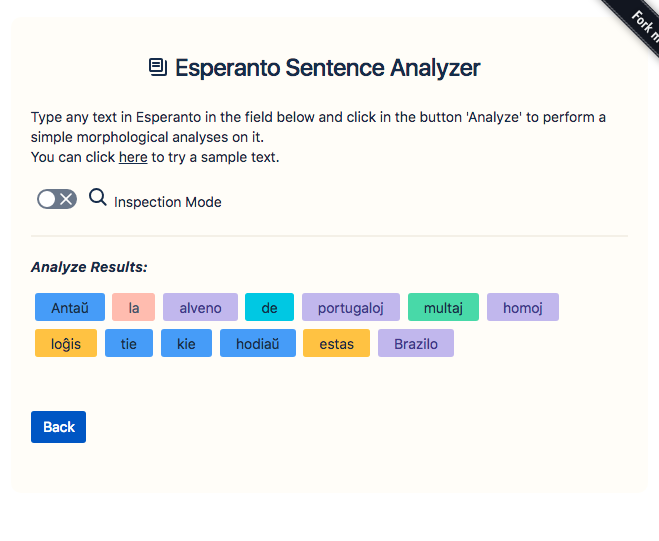 Frontend application