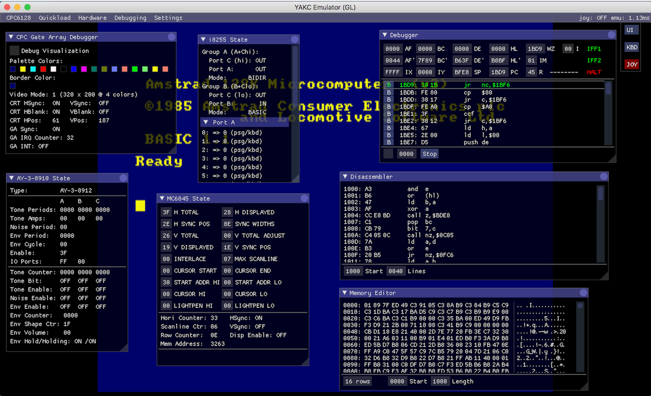 YAKC Debugger UI