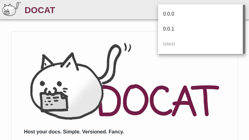 docat screenshot