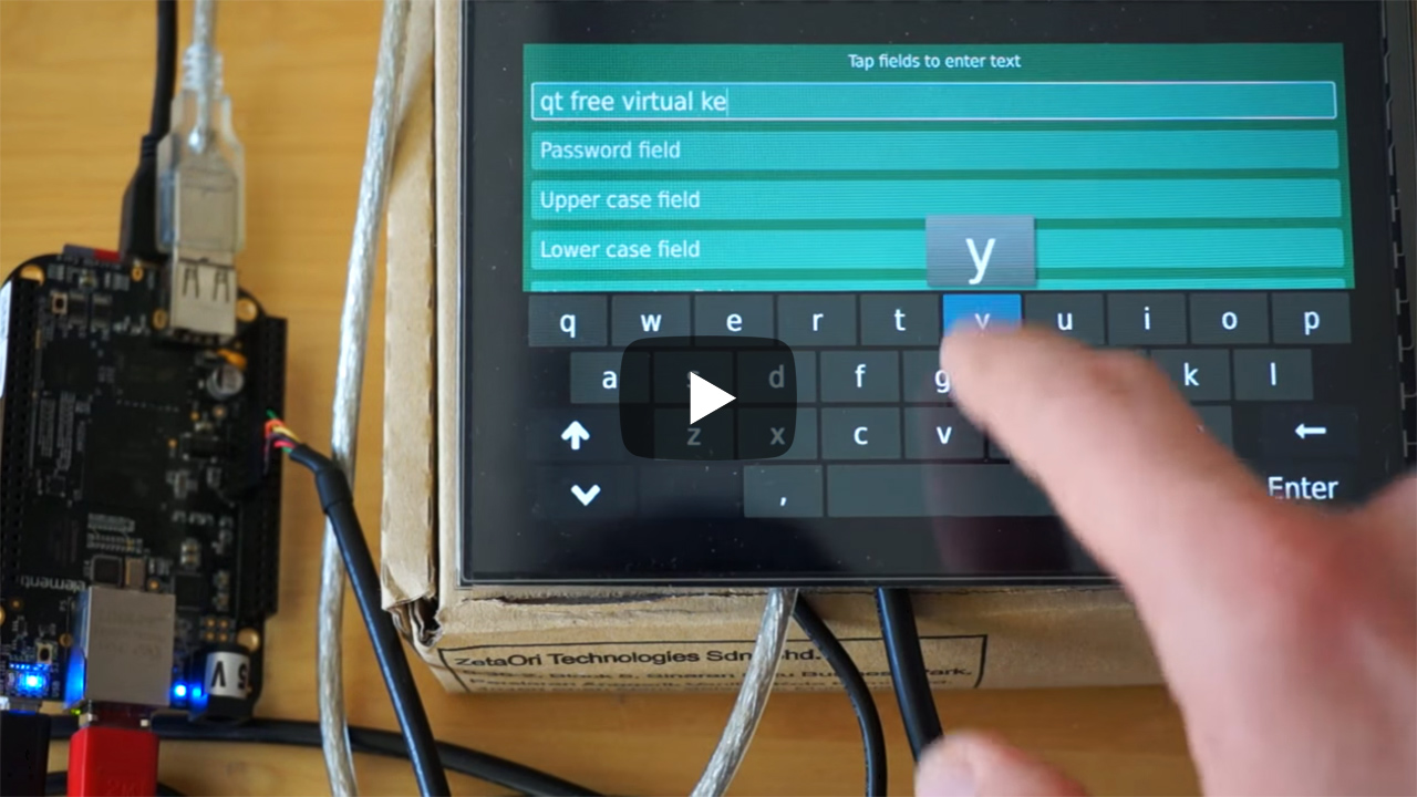 Video Beaglebone Keyboard