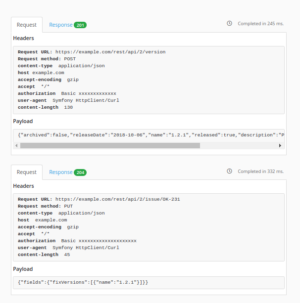 Jira issue