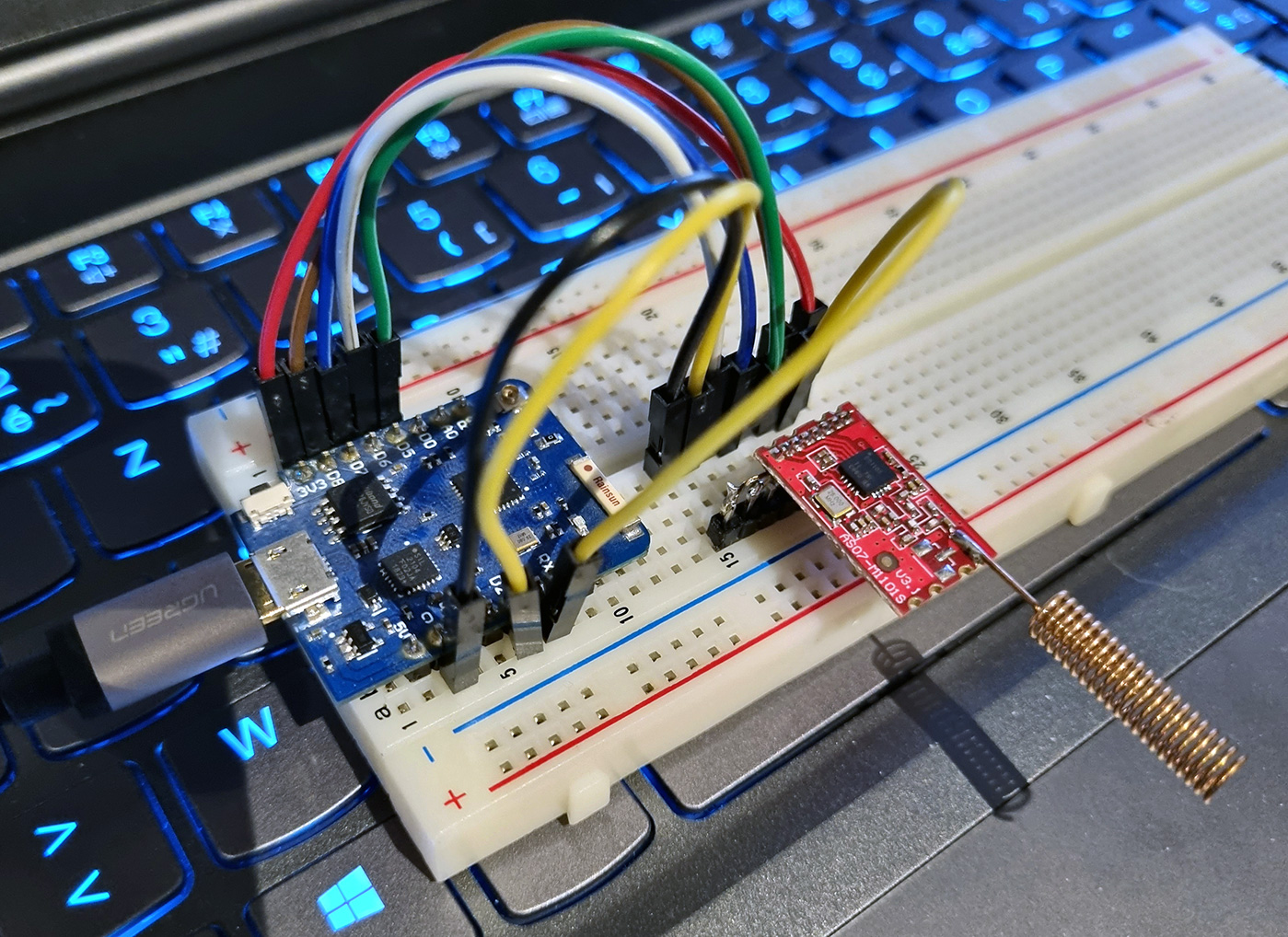 ESP8266 with CC1101