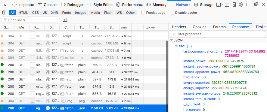 network-console