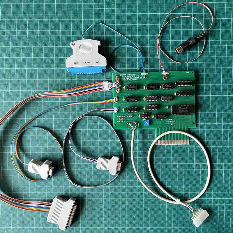 C128Diag Replica Rev.0 with test harness