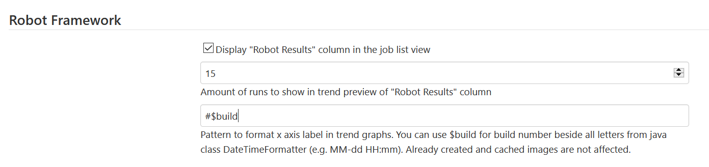 robotframework 配置模块