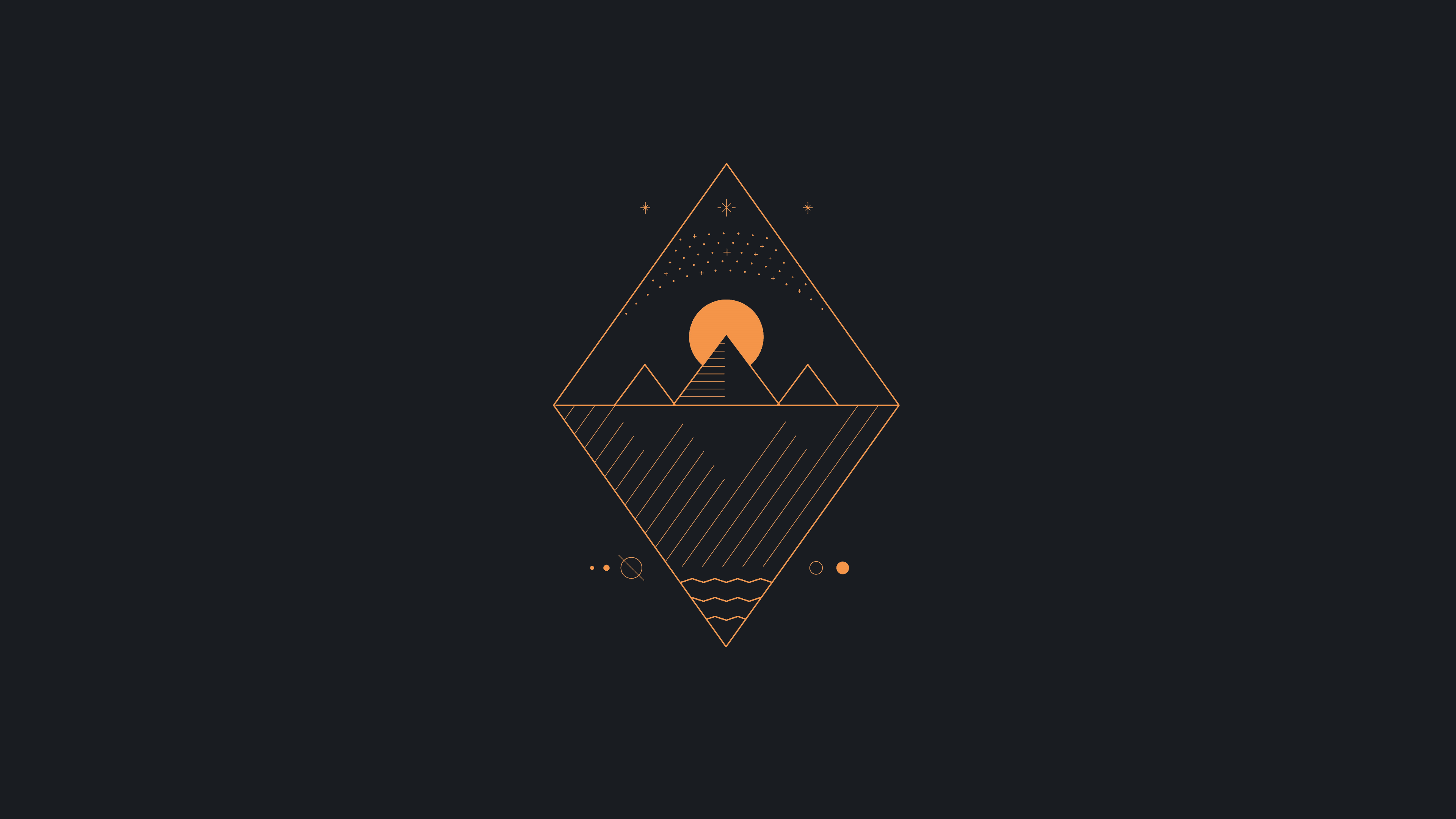 a_logo_of_mountains_and_sun