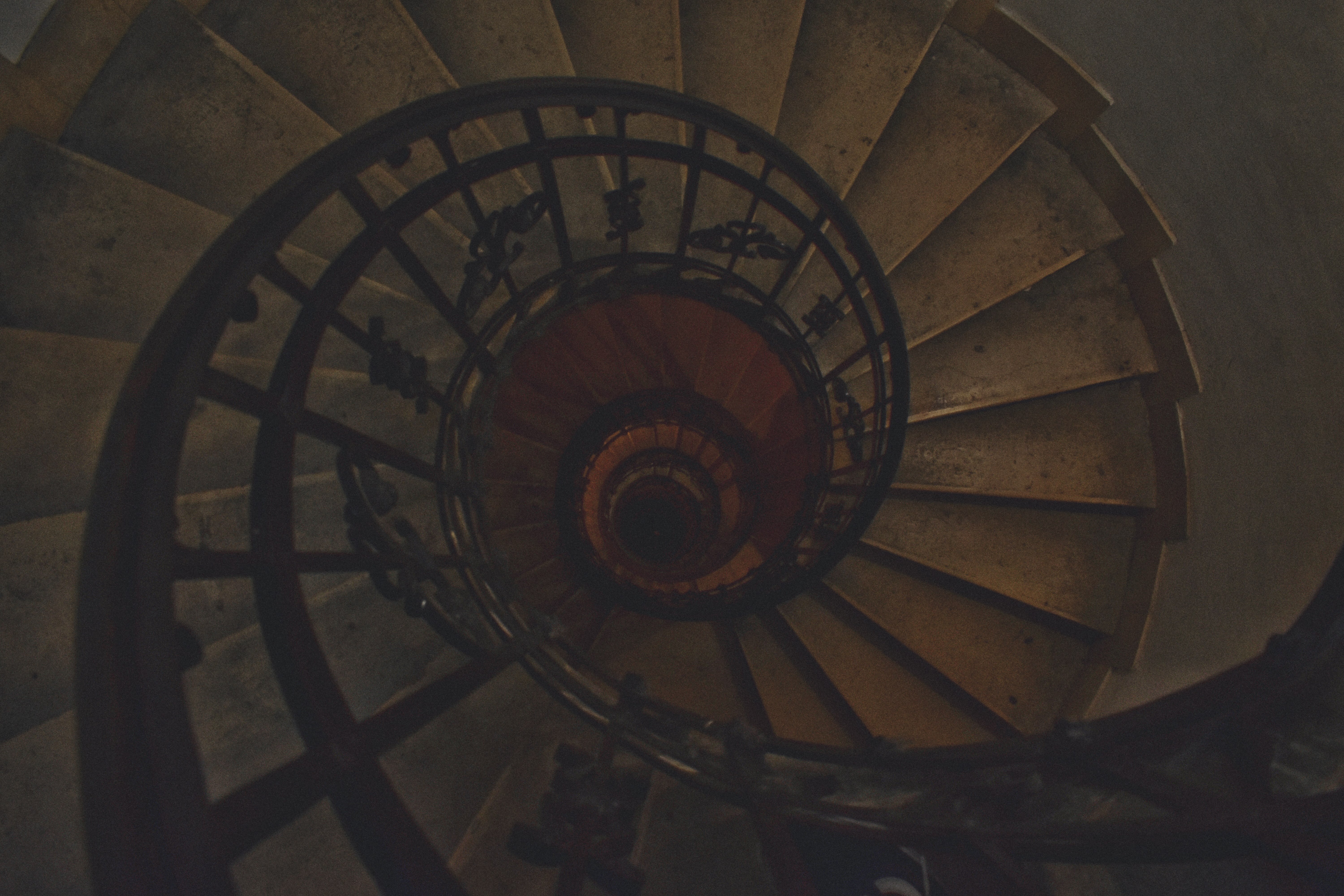 a_spiral_staircase_with_a_black_railing