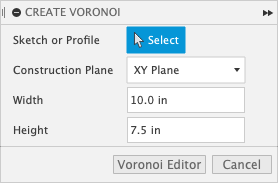 Voronoi Dialog