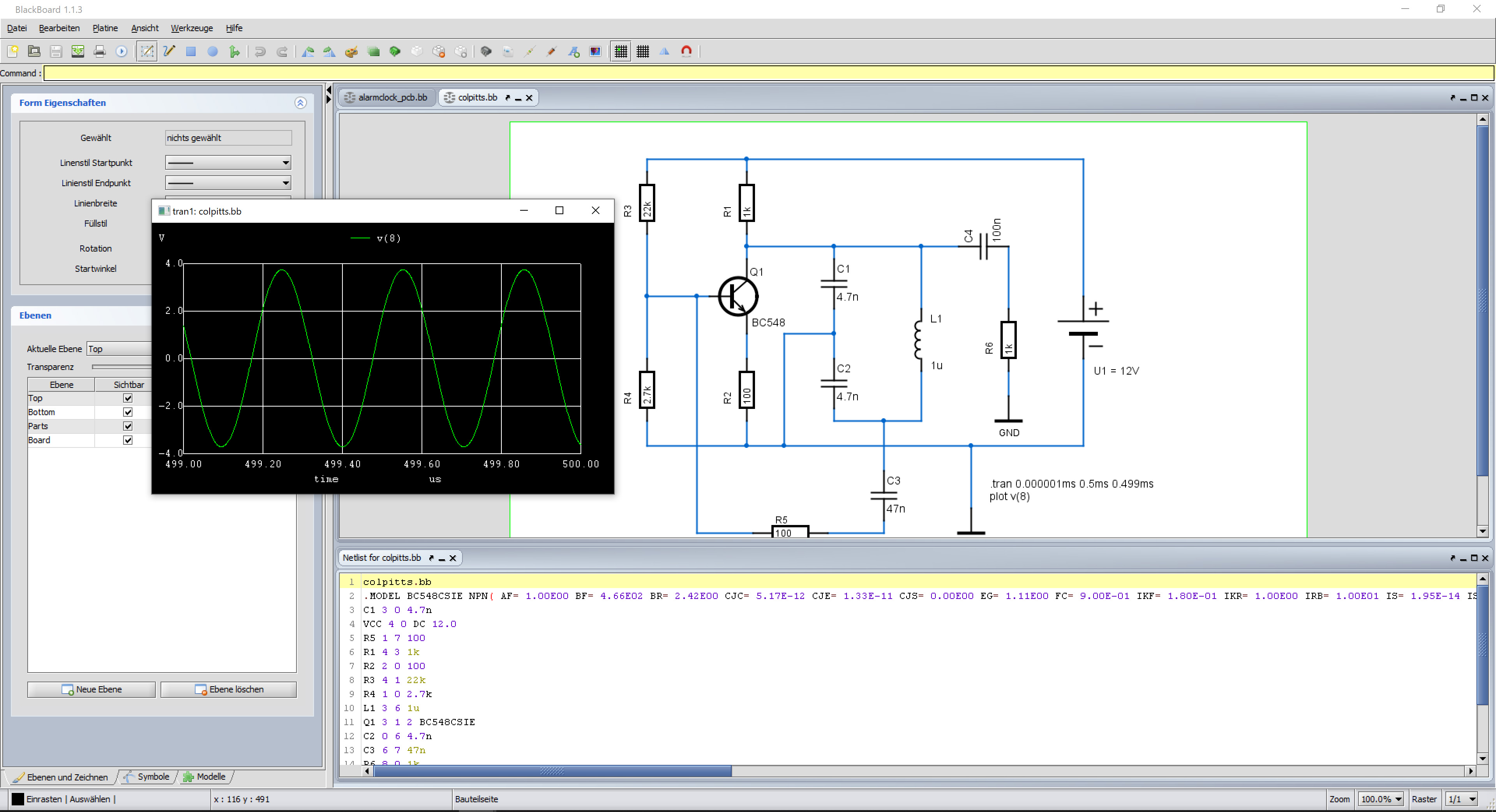 NGSpice simulation