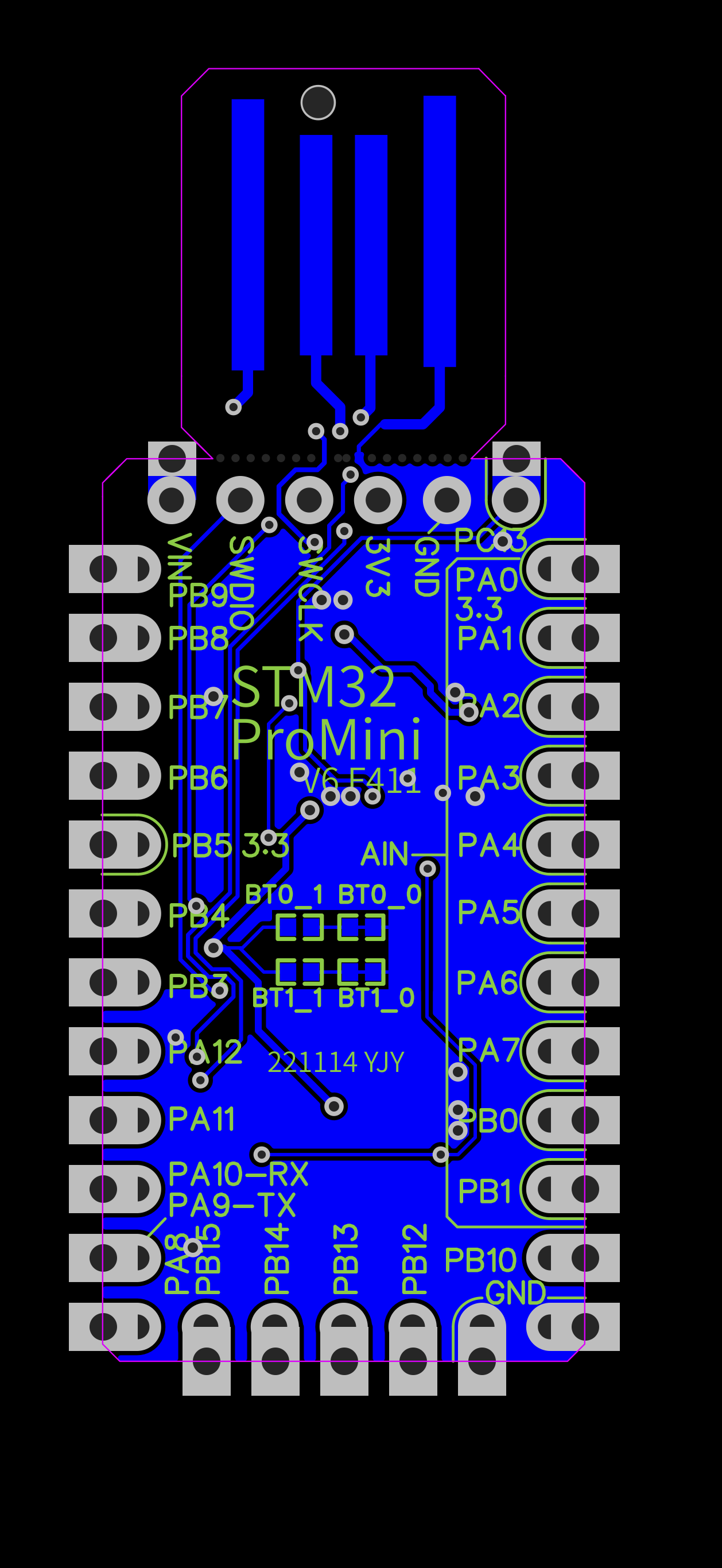 PCB layout (back)