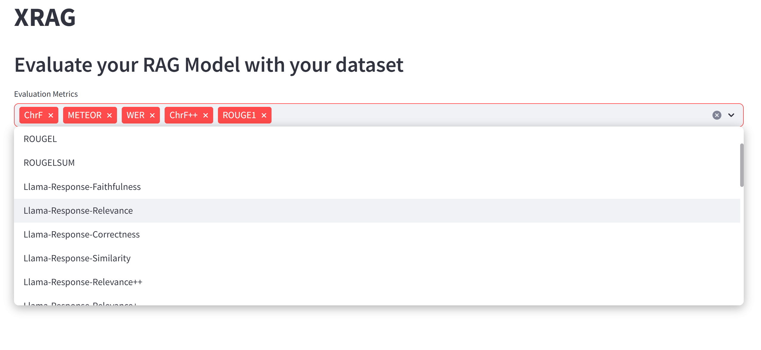 Evaluation Metrics