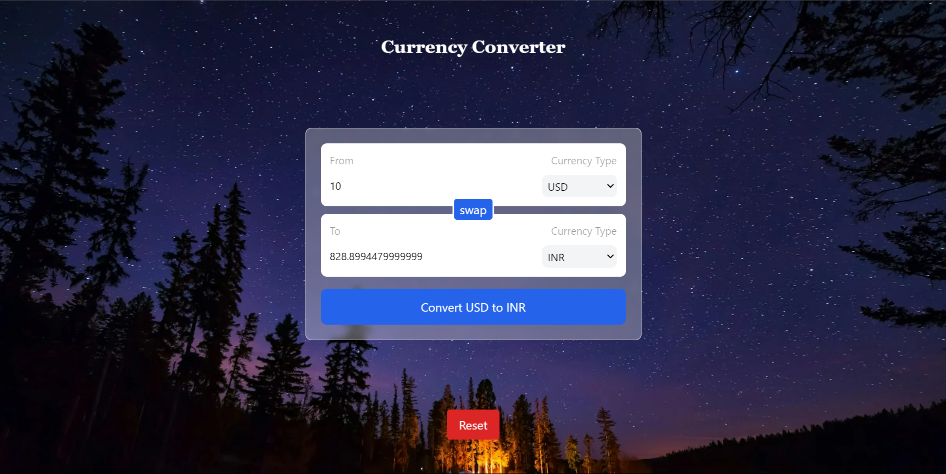 Currency Convertor