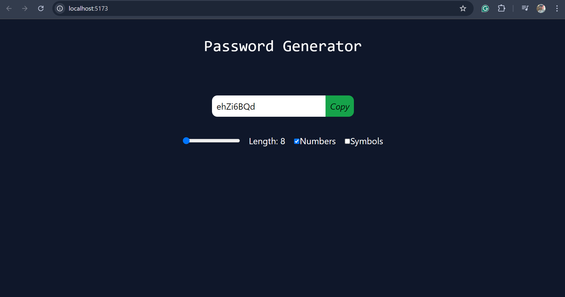 Password Generator