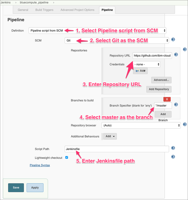 Create Pipeline