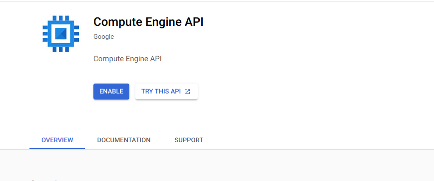 Figure 20: Enable API