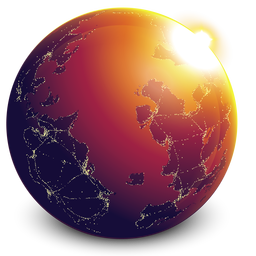 Firefox Aurora 23-35 browser logo