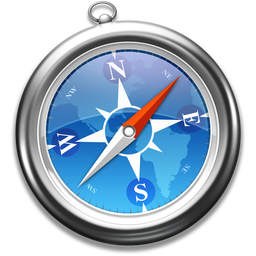 Safari 1-7 browser logo