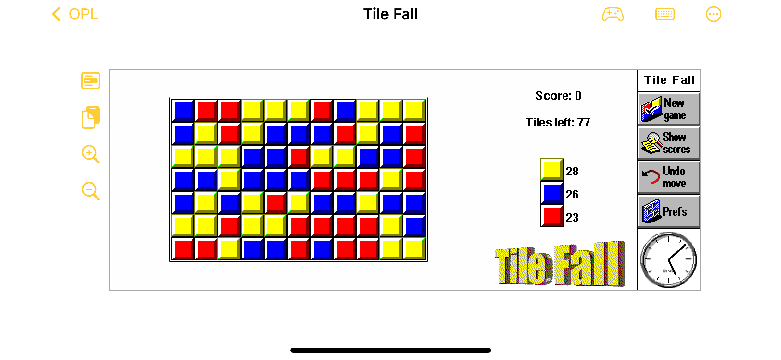 Tile Fall