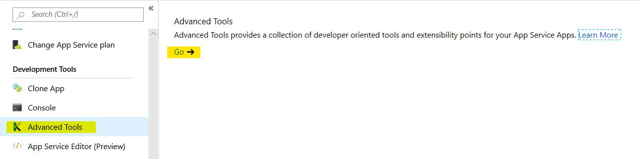 Azure AdvancedTools