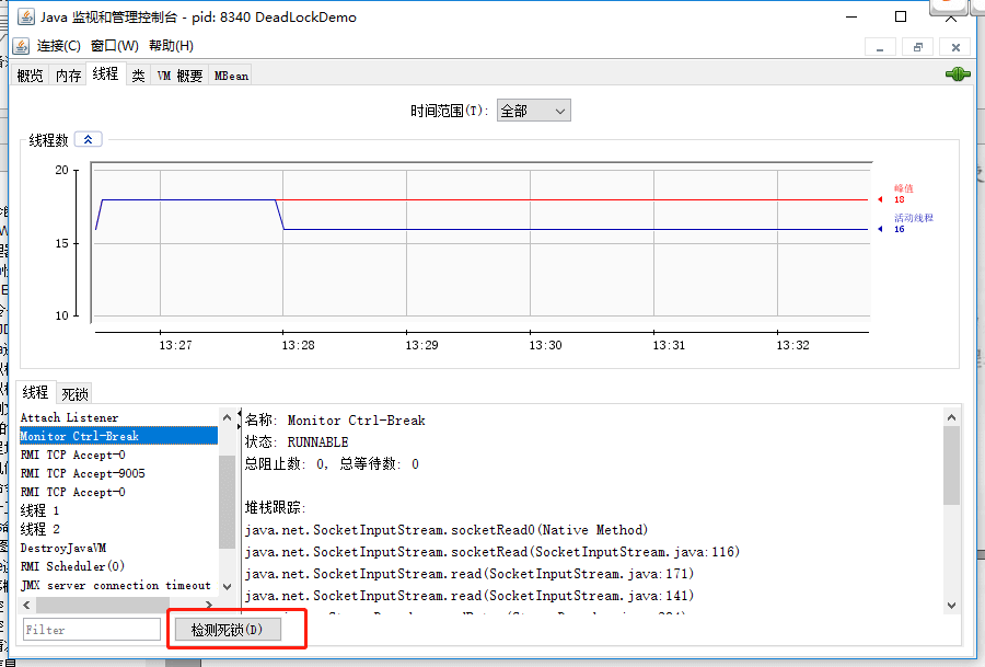 线程监控 