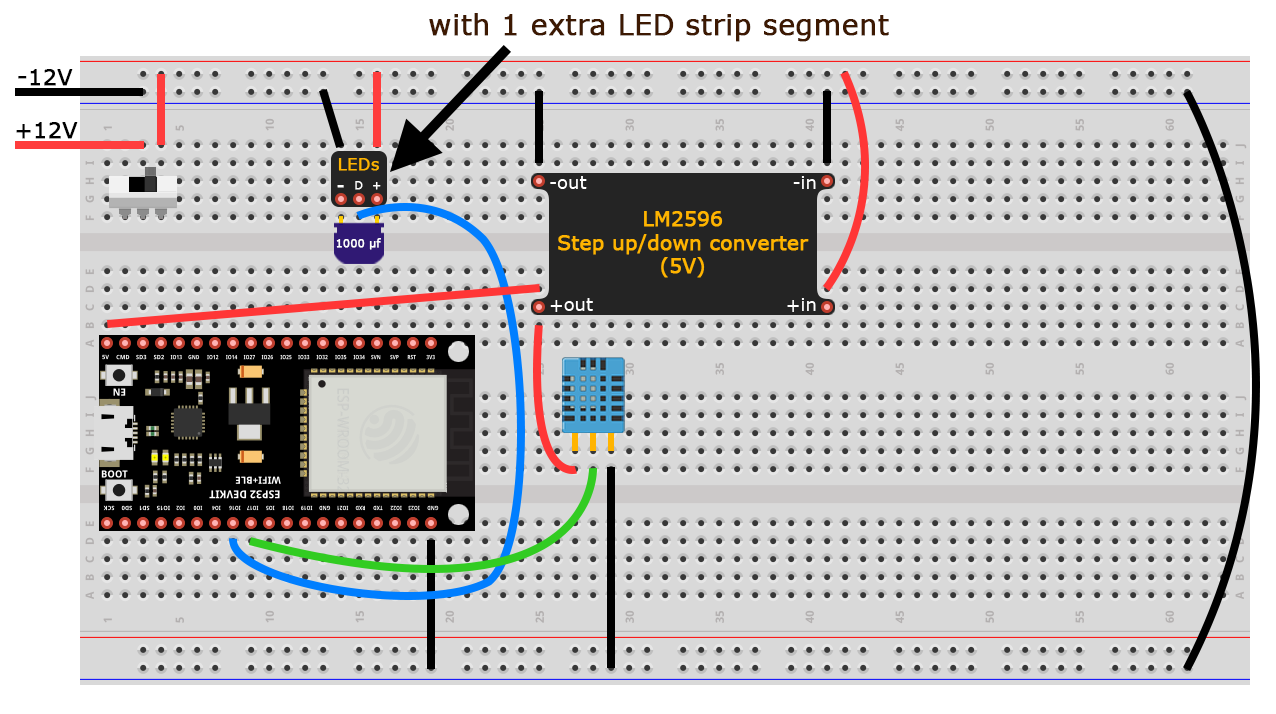 4-digit display wiring diagram