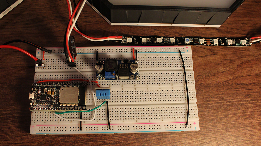 4-digit display wiring image