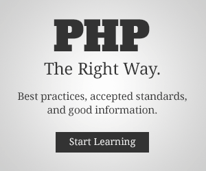 PHP: The Right Way