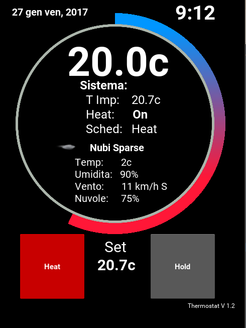 Thermostat - Touch Screen